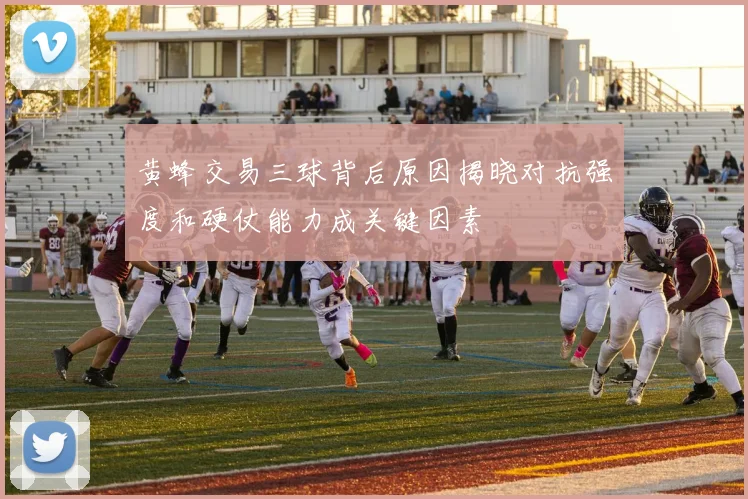 黄蜂交易三球背后原因揭晓对抗强度和硬仗能力成关键因素