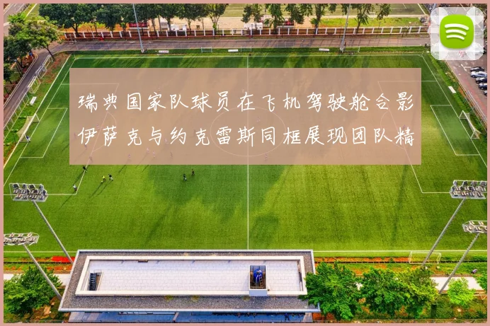 瑞典国家队球员在飞机驾驶舱合影伊萨克与约克雷斯同框展现团队精神